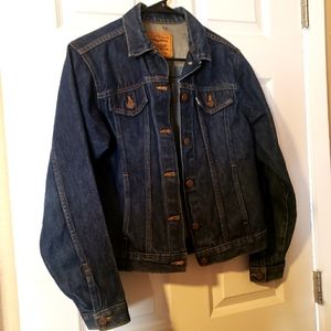 Levi's Trucker Jacket Darkwash sz XL